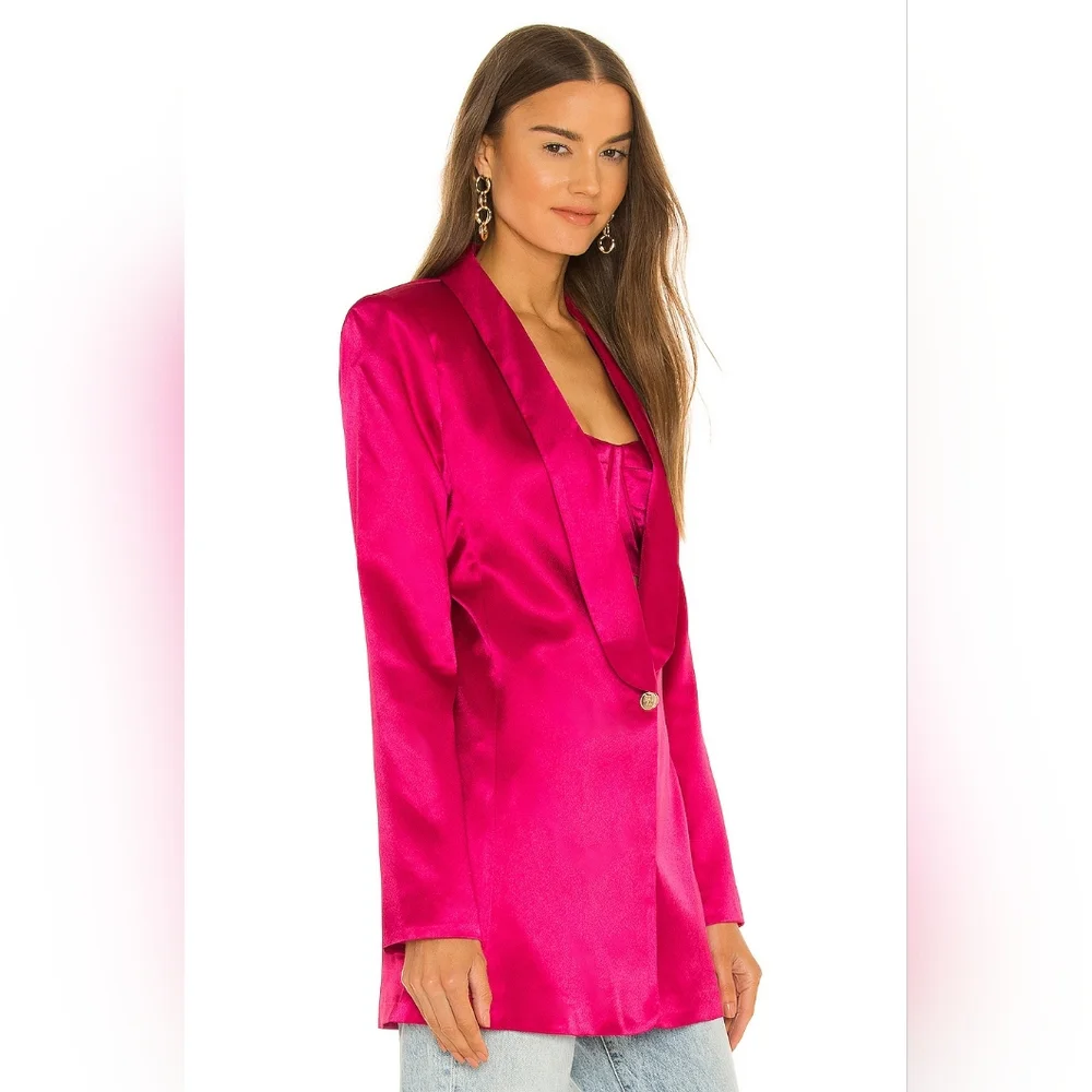Bronx and Banco Capri Blazer in Fushsia Fuchsia - Size AUS 10/US 6/Medium - NWT - Picture 5 of 15